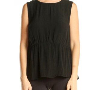 Madewell Black Sleeveless Tank XXS